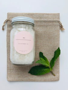 Peppermint*Eucalyptus Bath Salts